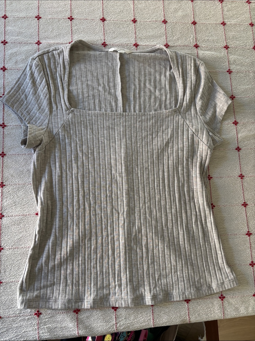 Banana republic square neck tee